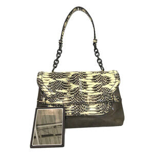 Bottega Veneta Python Handbag